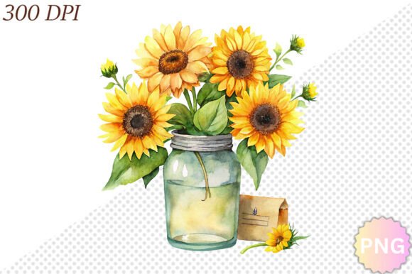 Download Watercolor Sunflower PNG Clipart - Watercolor sunflower png Collection