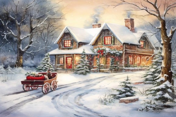 Download Christmas Scene Background - Christmas scene Collection