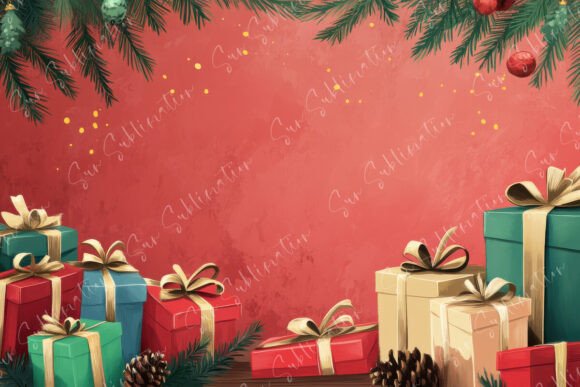 Download Festive Christmas Scene with Colorful - Christmas scene Collection