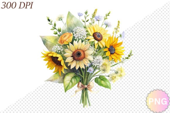 Download Watercolor Sunflower PNG Clipart - Watercolor sunflower png Collection