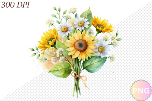 Download Watercolor Sunflower PNG Clipart - Watercolor sunflower png Collection